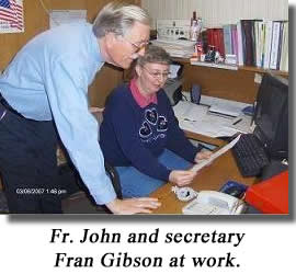 Fr. John and Fran Gibson  Photo